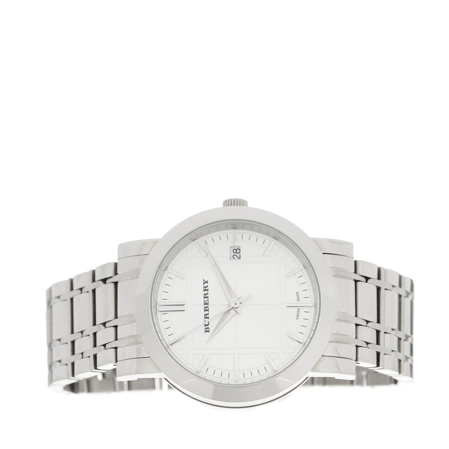Burberry Stainless Steel 38mm Heritage Quartz Watch 2 of 5