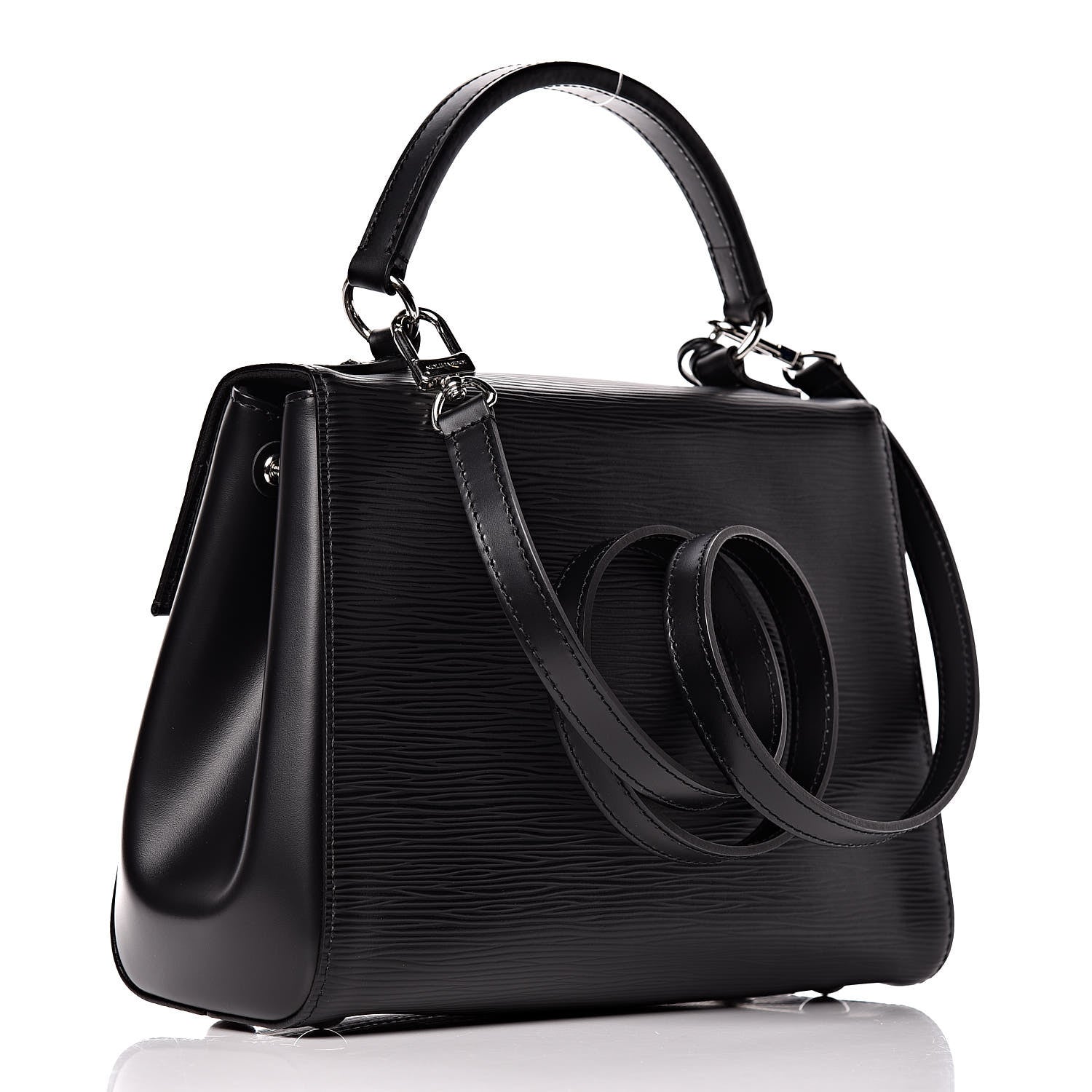 Louis Vuitton Epi Cluny BB Black 3 of 9