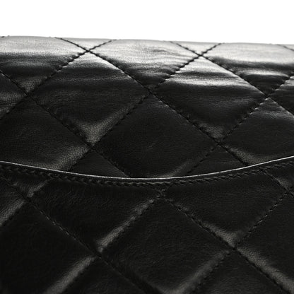 Chanel Lambskin Medium Double Flap Black 15 of 17