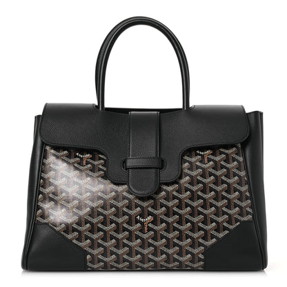 Goyard Goyardine Saigon Tote Black 1 of 12