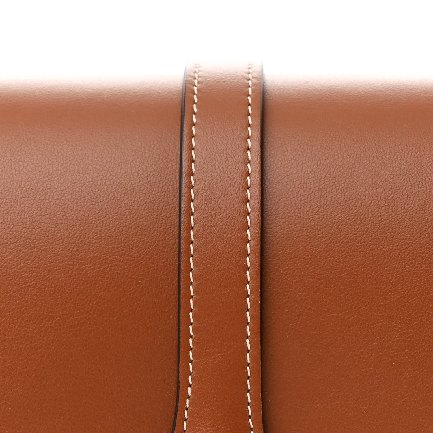 Celine Smooth Calfskin Tabou Shoulder Bag Tan 8 of 11