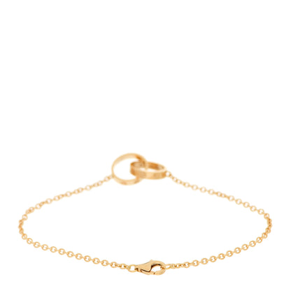 Cartier 18K Yellow Gold Interlocking LOVE Bracelet 2 of 5