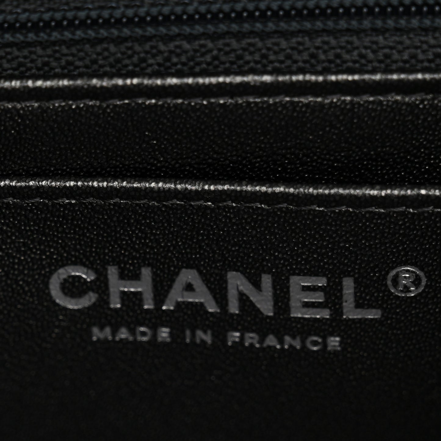 Metallic Sheepskin Quilted 2.55 Reissue Mini Flap Dark Grey