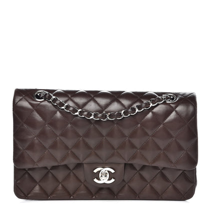 Chanel Lambskin Quilted Medium Double Flap Brown 1 of 11