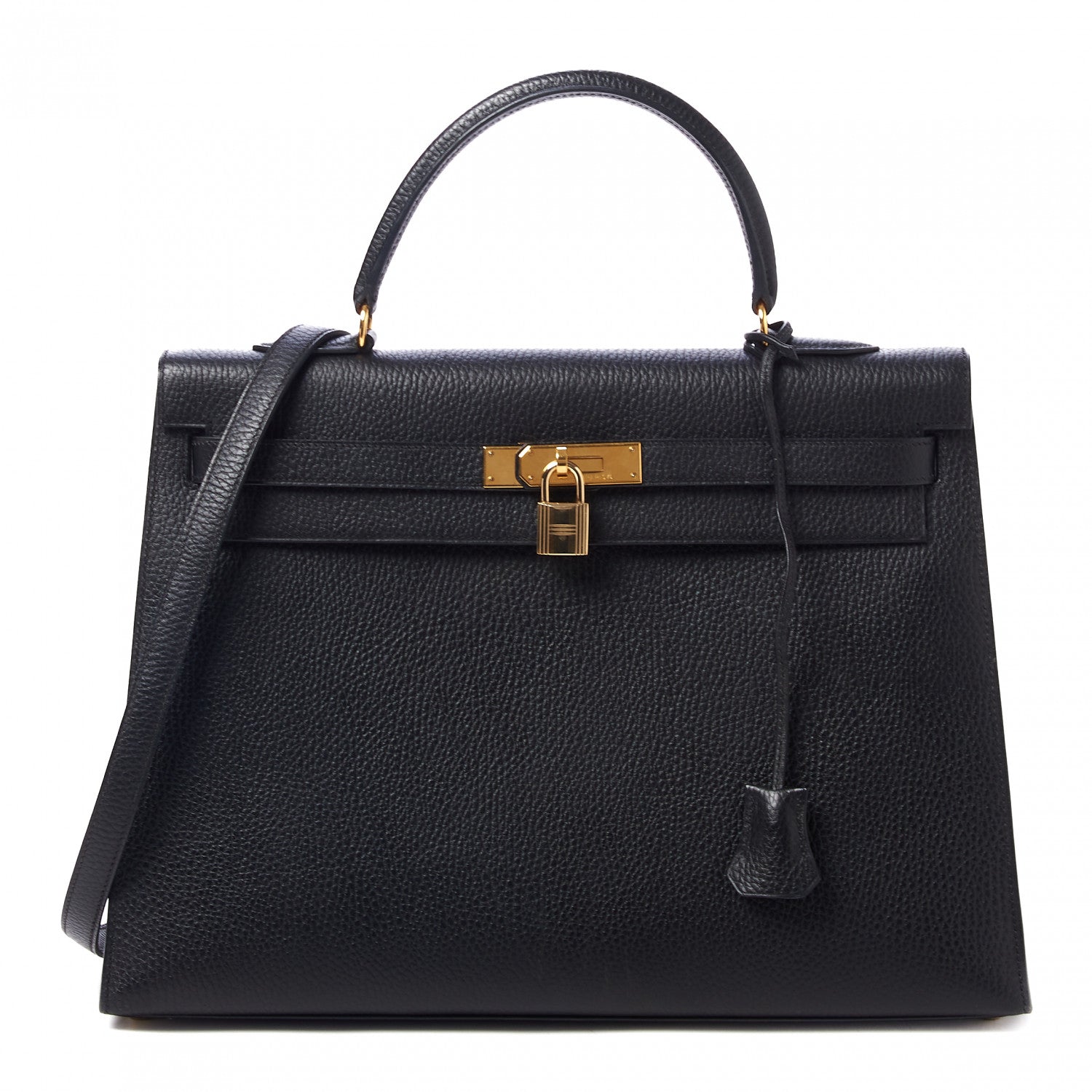 Hermes Ardennes Kelly Sellier 35 Black 1 of 37