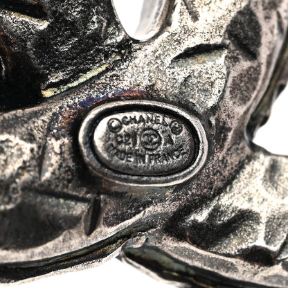 Chanel Crystal CC Brooch Ruthenium 3 of 3