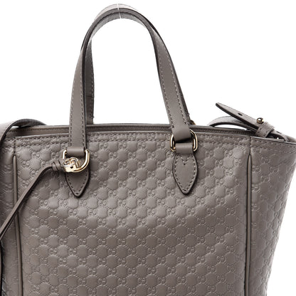 Gucci Microguccissima Small Bree Tote Graphite 10 of 10
