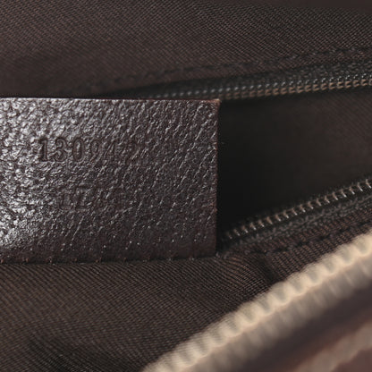 Gucci Monogram Small Abbey Boston Dark Brown 6 of 10