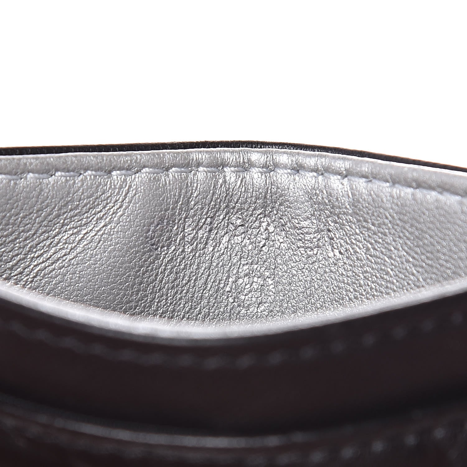 Chanel Lambskin Camellia Embossed Card Holder Black 6 of 9