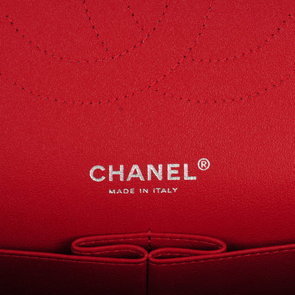 Chanel Caviar Quilted Jumbo Double Flap Red 7 of 8