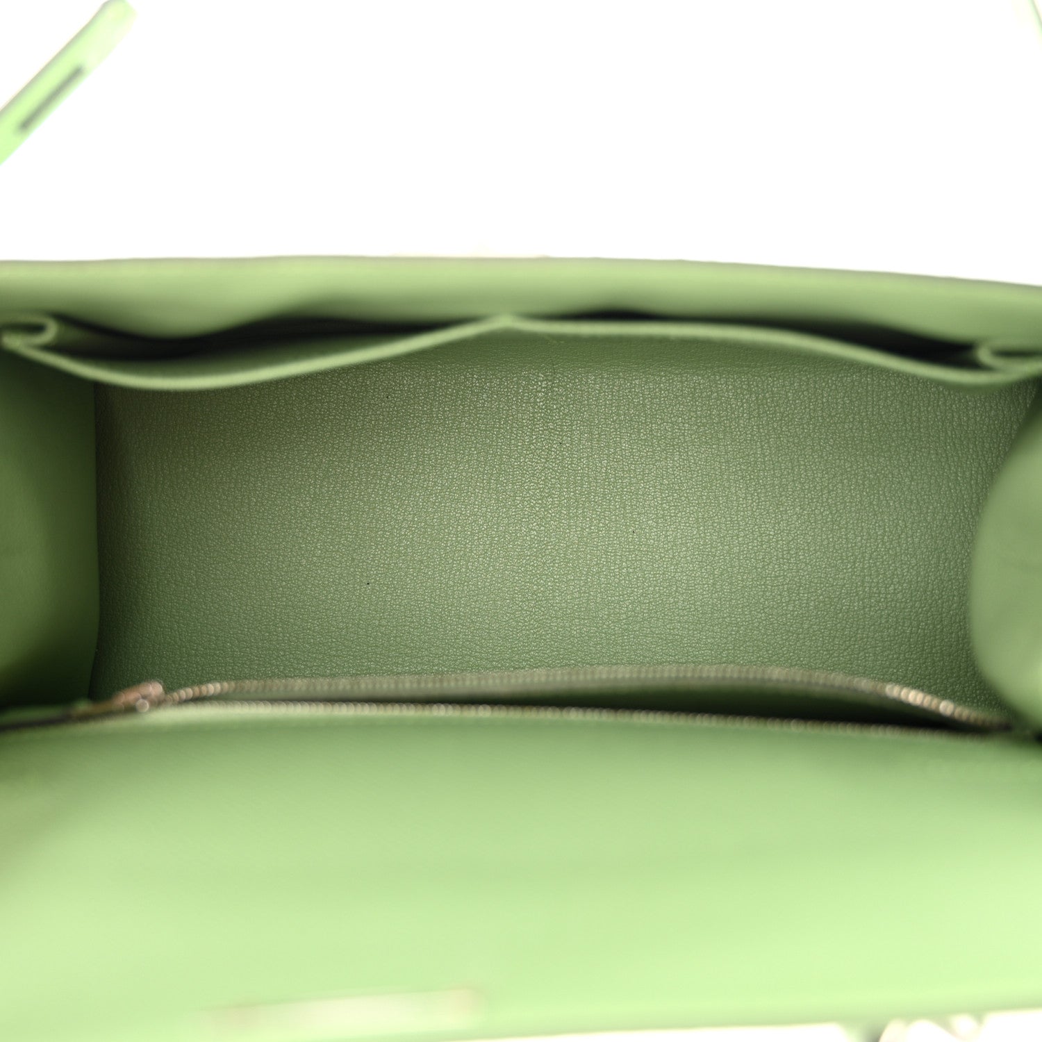 Hermes Epsom Kelly Sellier 28 Vert Criquet 5 of 11