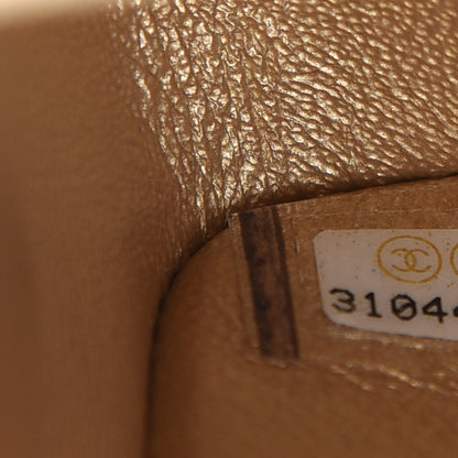 Chanel Metallic Lambskin Quilted Mini Rectangular Flap Gold 6 of 9