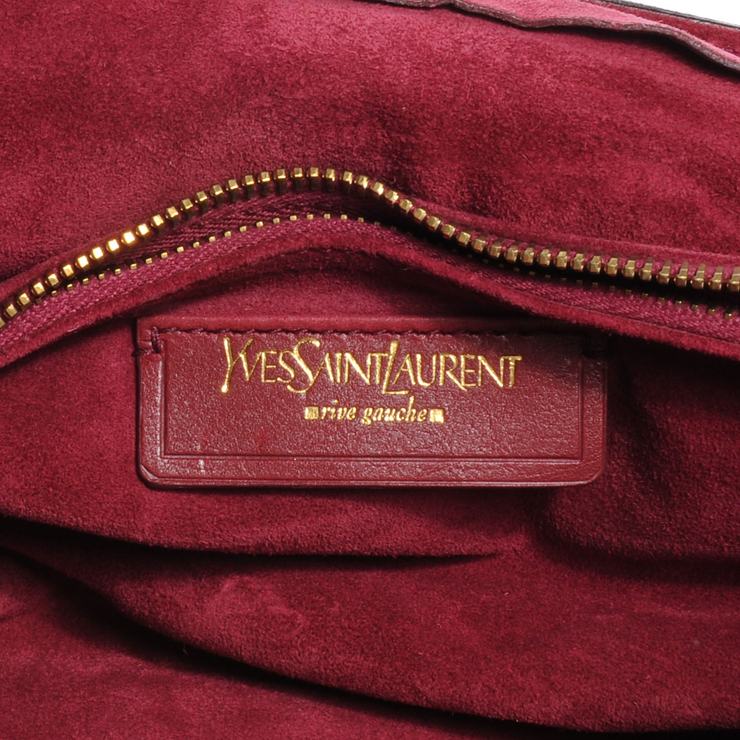 Saint Laurent Leather Muse Two Maroon 6 of 7