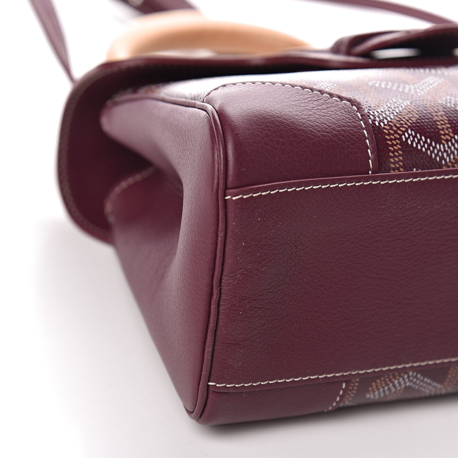 Goyard Goyardine Mini Saigon Burgundy 9 of 10