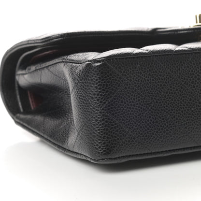 Chanel Caviar Quilted Small Double Flap Black 9 of 13
