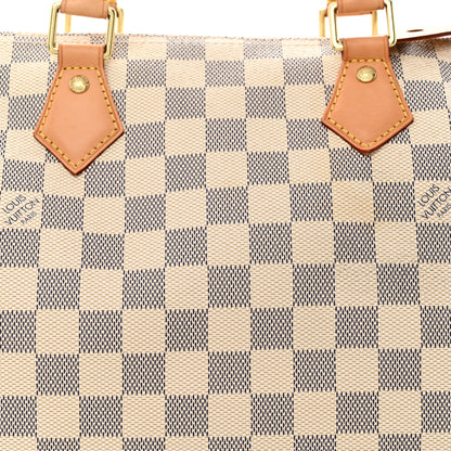 Louis Vuitton Damier Azur Speedy 30 10 of 14