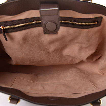Gucci GG Supreme Monogram Medium Ophidia Shopping Tote Brown 3 of 5