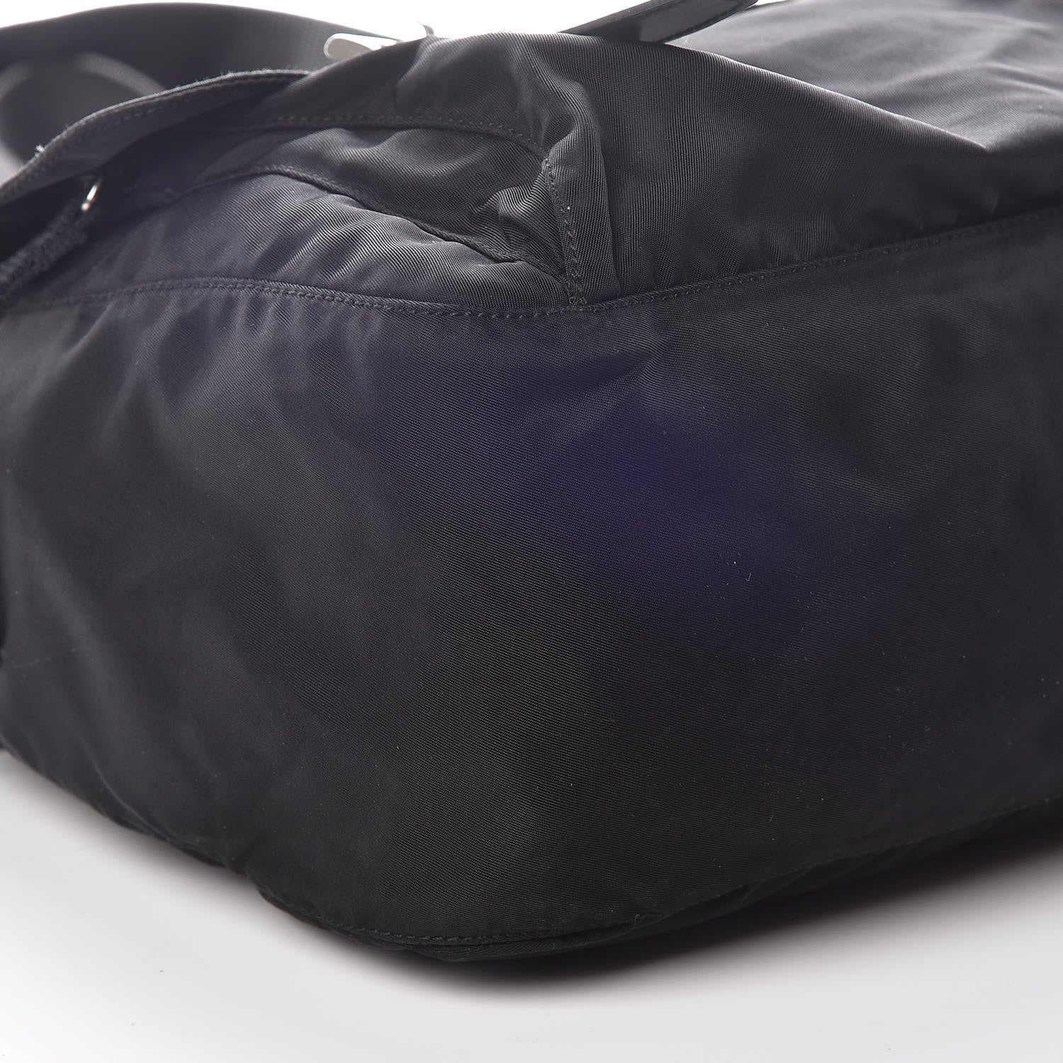 Prada Nylon Vela Messenger Bag Black 5 of 14