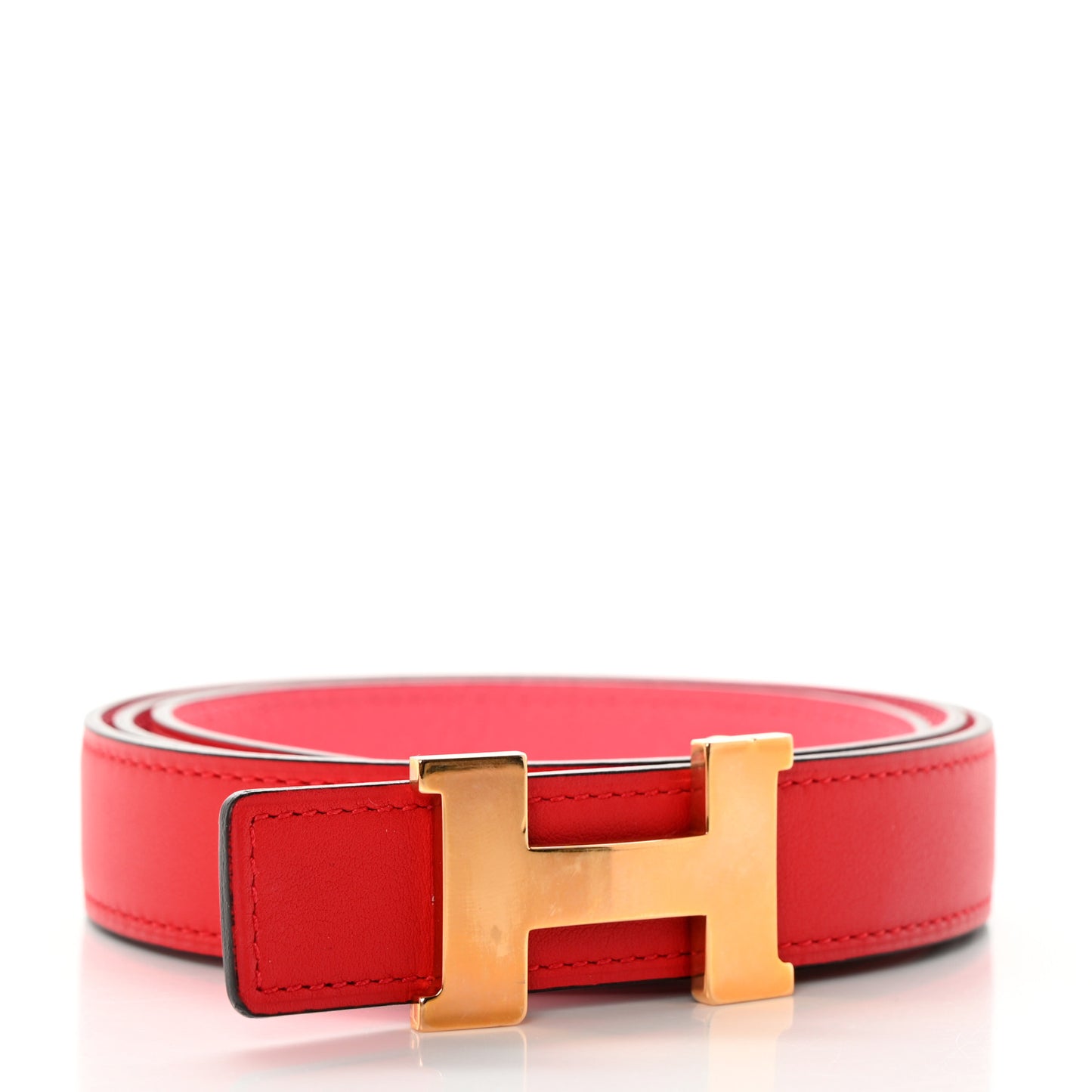 Swift Epsom 24mm Mini Constance H Belt 85 34 Rouge De Coeur Rose Azalee