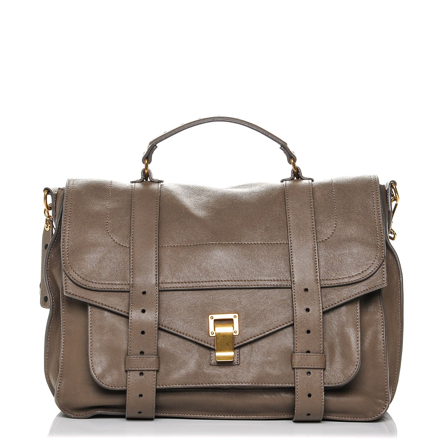Lambskin Large PS1 Satchel Smoke