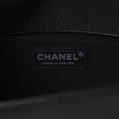 Chanel Caviar Quilted Medium Boy Flap Black 6 of 9