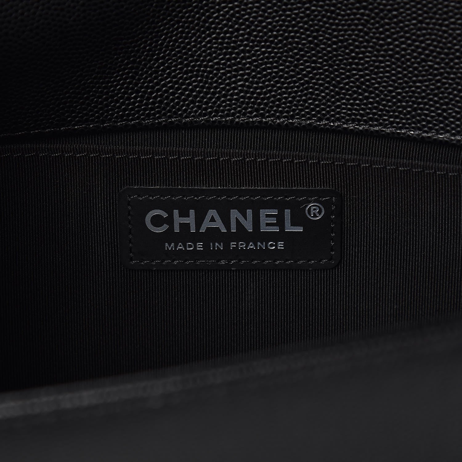 Chanel Caviar Quilted Medium Boy Flap Black 6 of 9