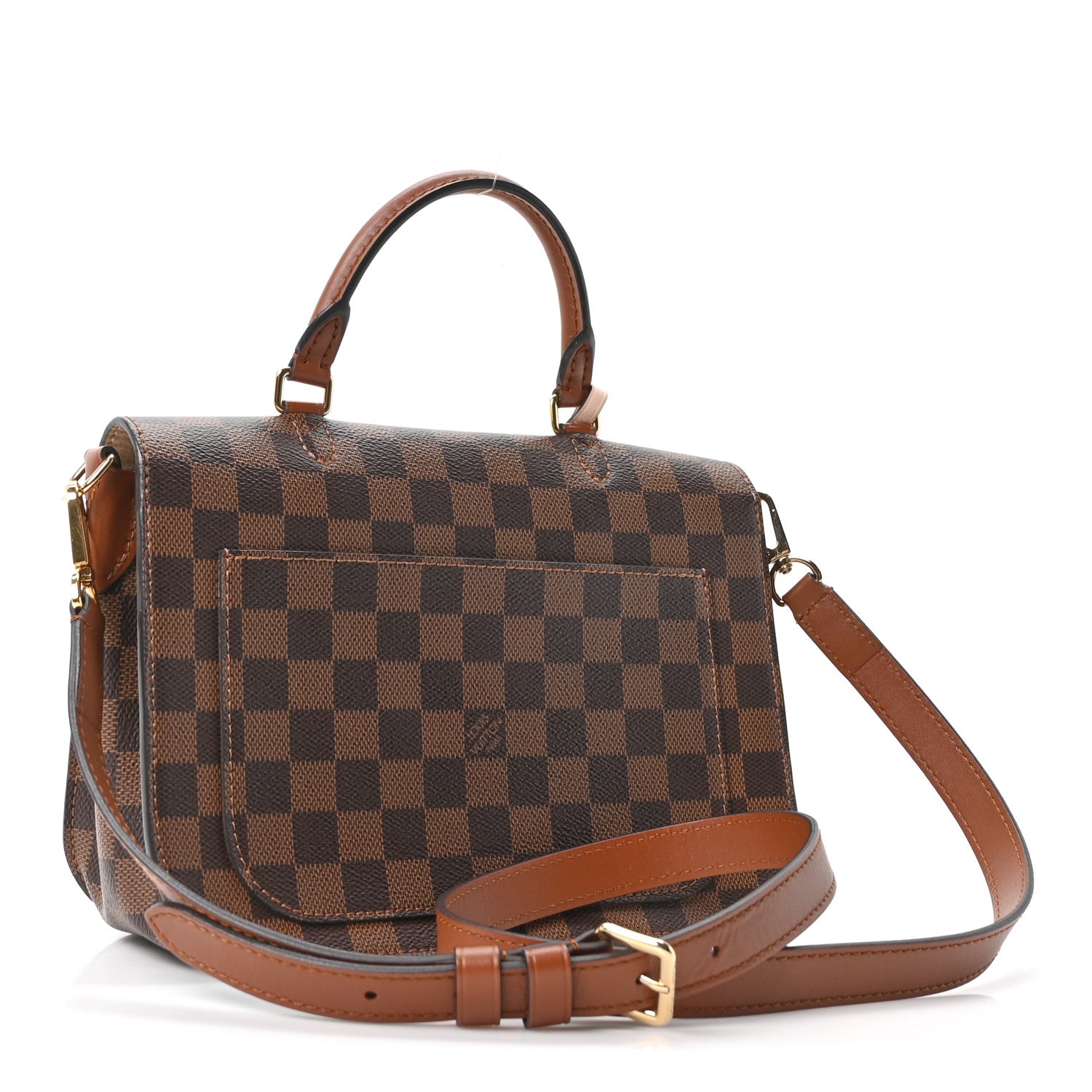 Louis Vuitton Damier Ebene Beaumarchais Creme 2 of 9