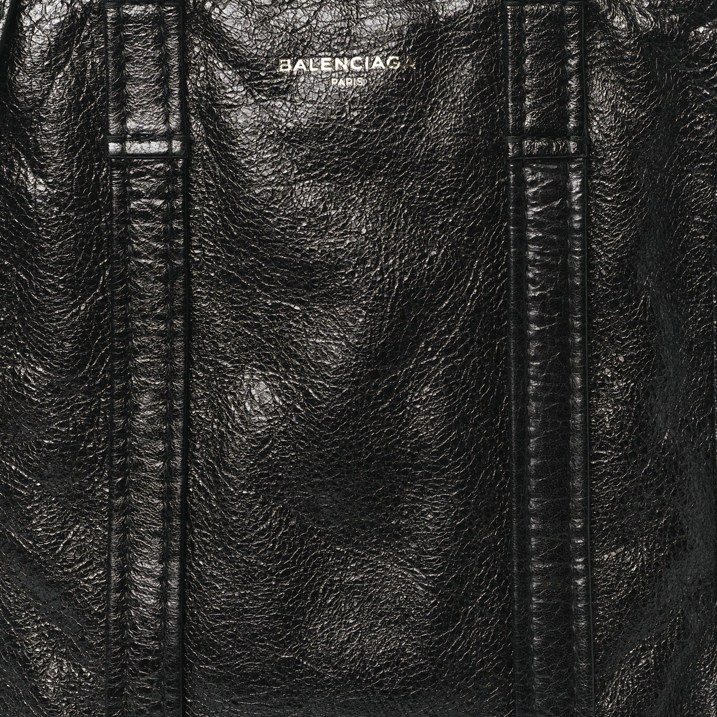 Agneau Small Bazar Shopper Tote Black