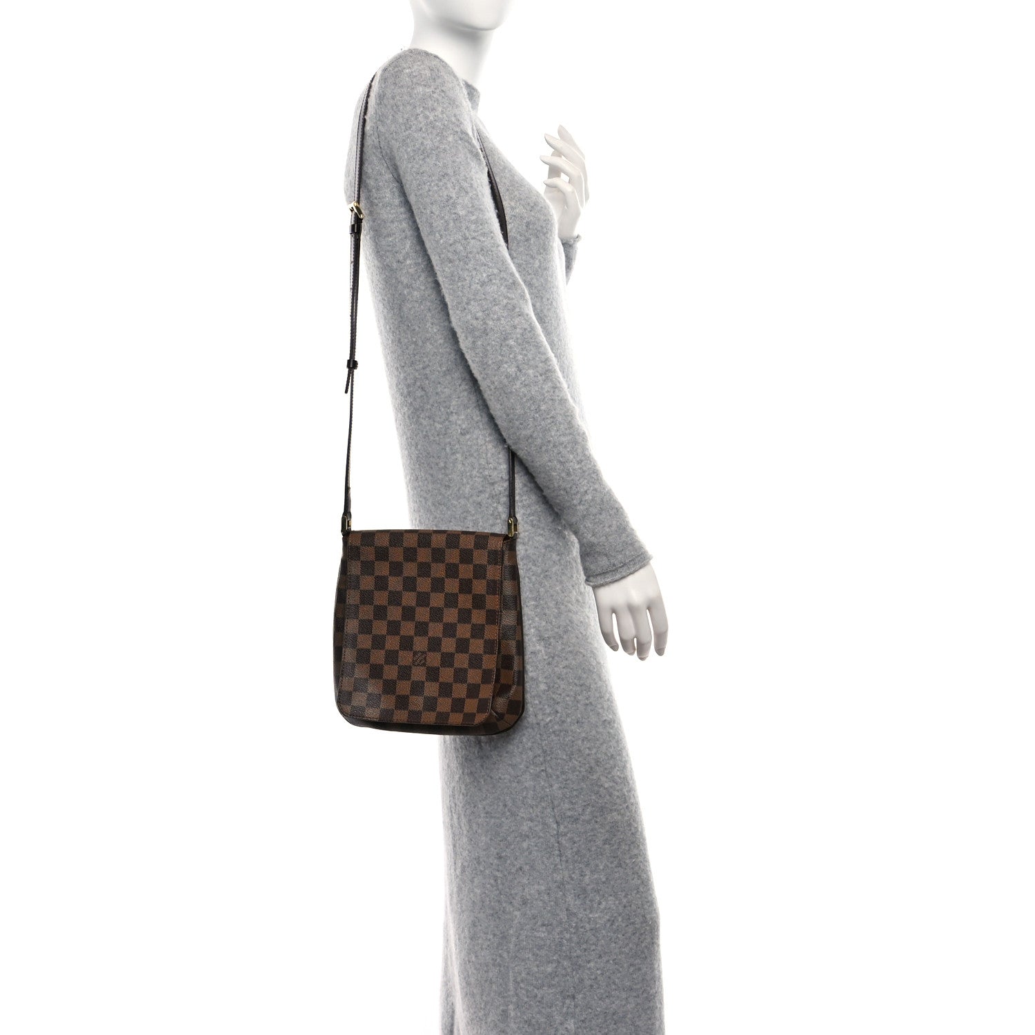 Louis Vuitton Damier Ebene Musette Salsa Long Strap 3 of 11