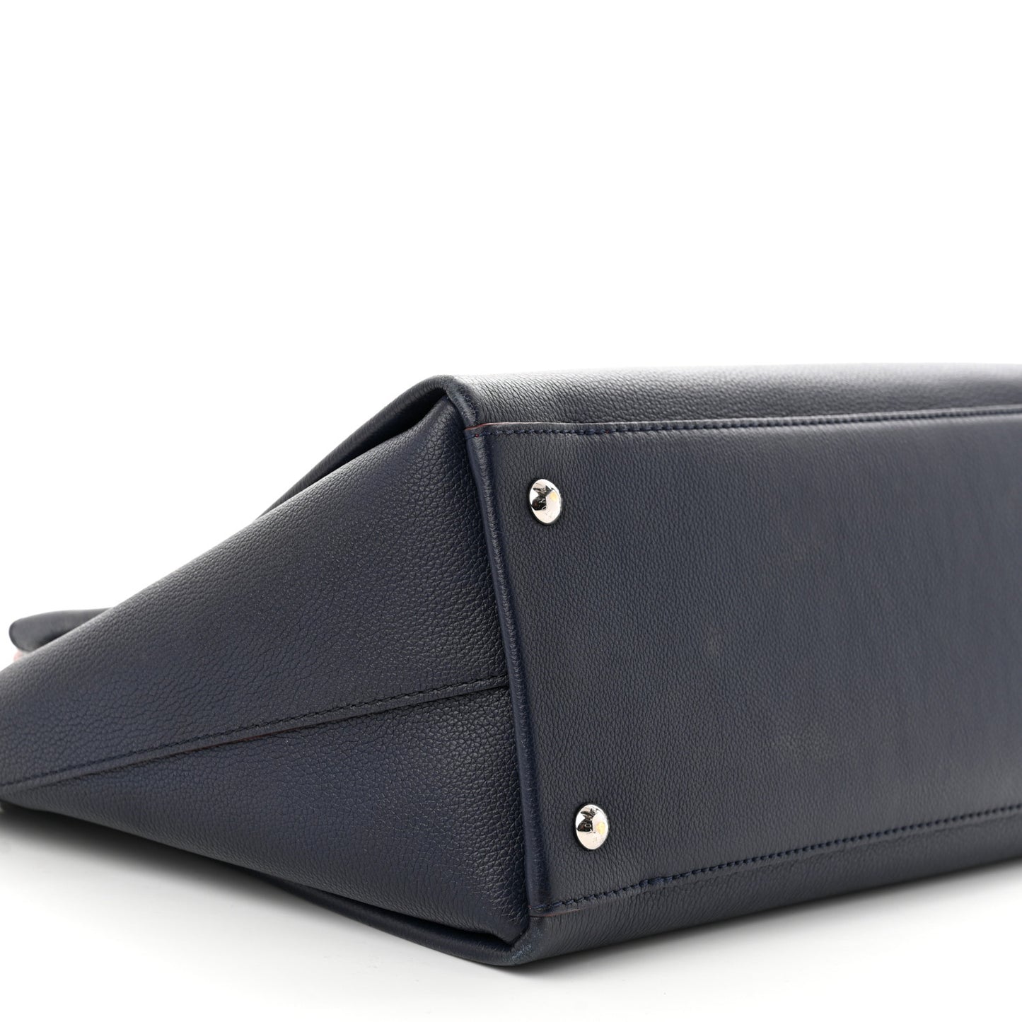 Calfskin Lockmeto Marine Rouge