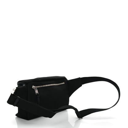 Saint Laurent Canvas Calfskin City Belt Bag Black 5 of 17