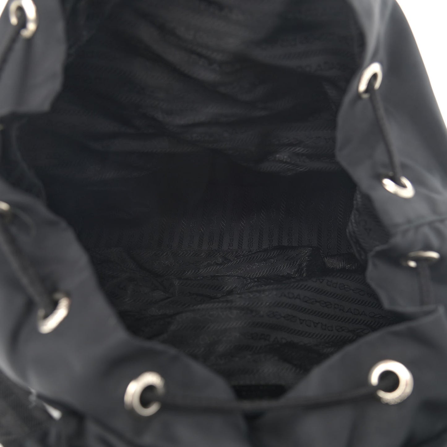 Nylon Vela Medium Backpack Black
