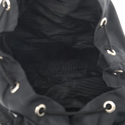 Prada Nylon Vela Medium Backpack Black 5 of 11