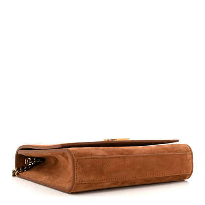 Saint Laurent Suede Small Monogram Kate Satchel Macaron 4 of 15