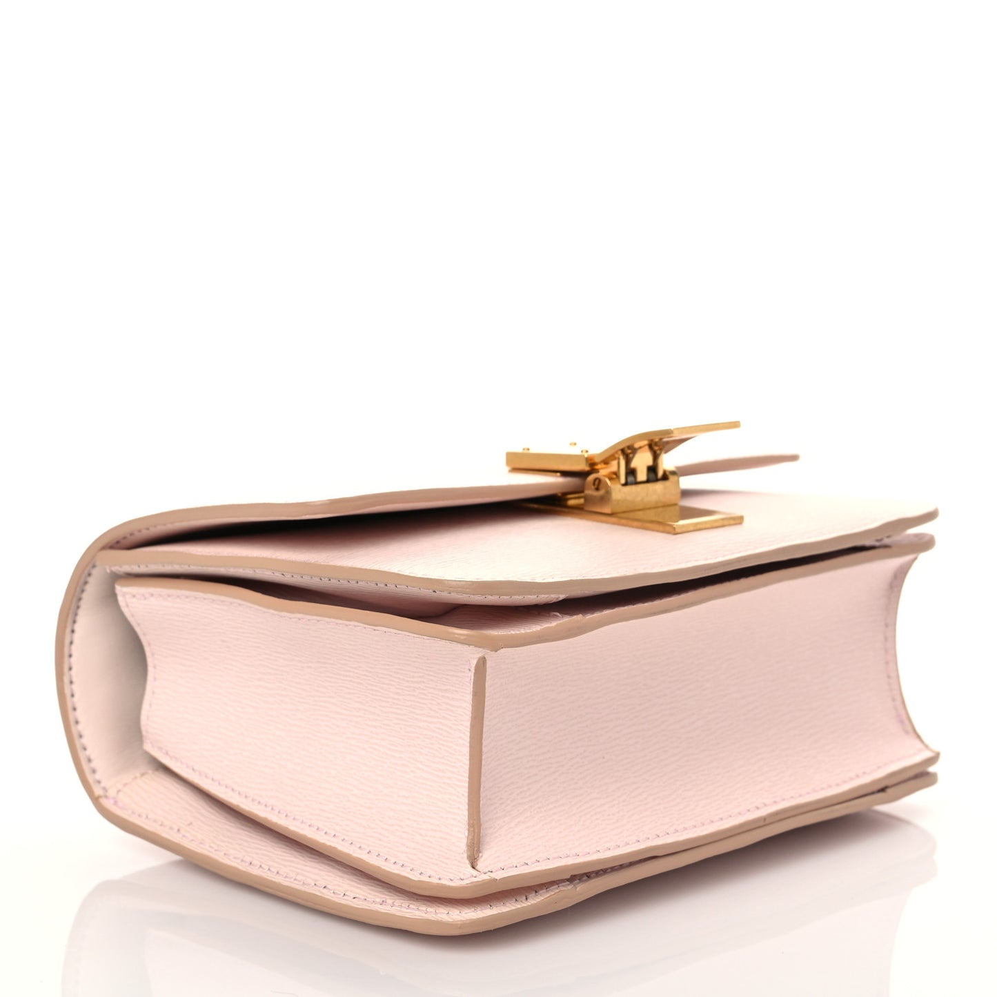 Liege Calfskin Small Classic Box Flap Bag Blush