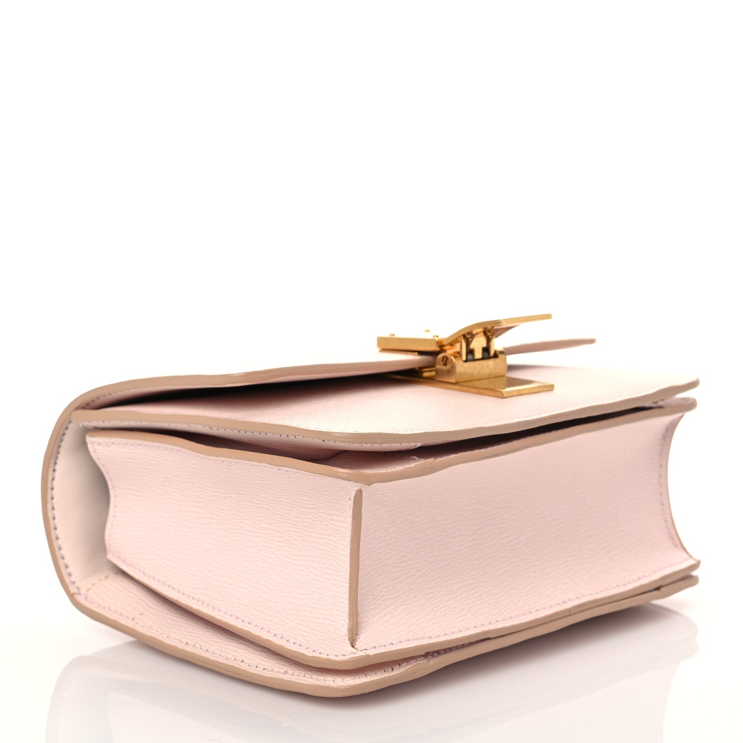 Celine Liege Calfskin Small Classic Box Flap Bag Blush 3 of 7