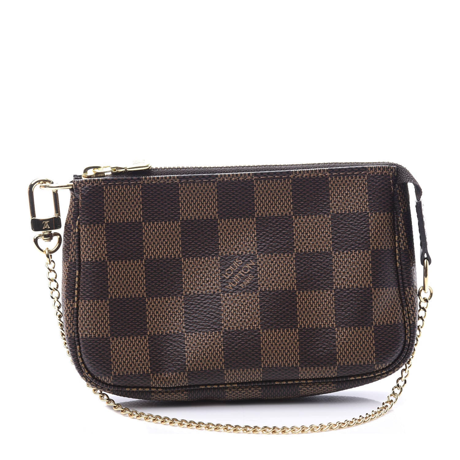 Louis Vuitton Damier Ebene Mini Pochette Accessories 1 of 10