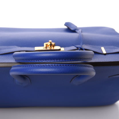 Hermes Togo Birkin 35 Bleu Electrique 24 of 33
