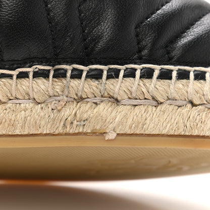 Gucci Nappa Matelasse Mens GG Marmont Espadrilles 11 Black 14 of 14