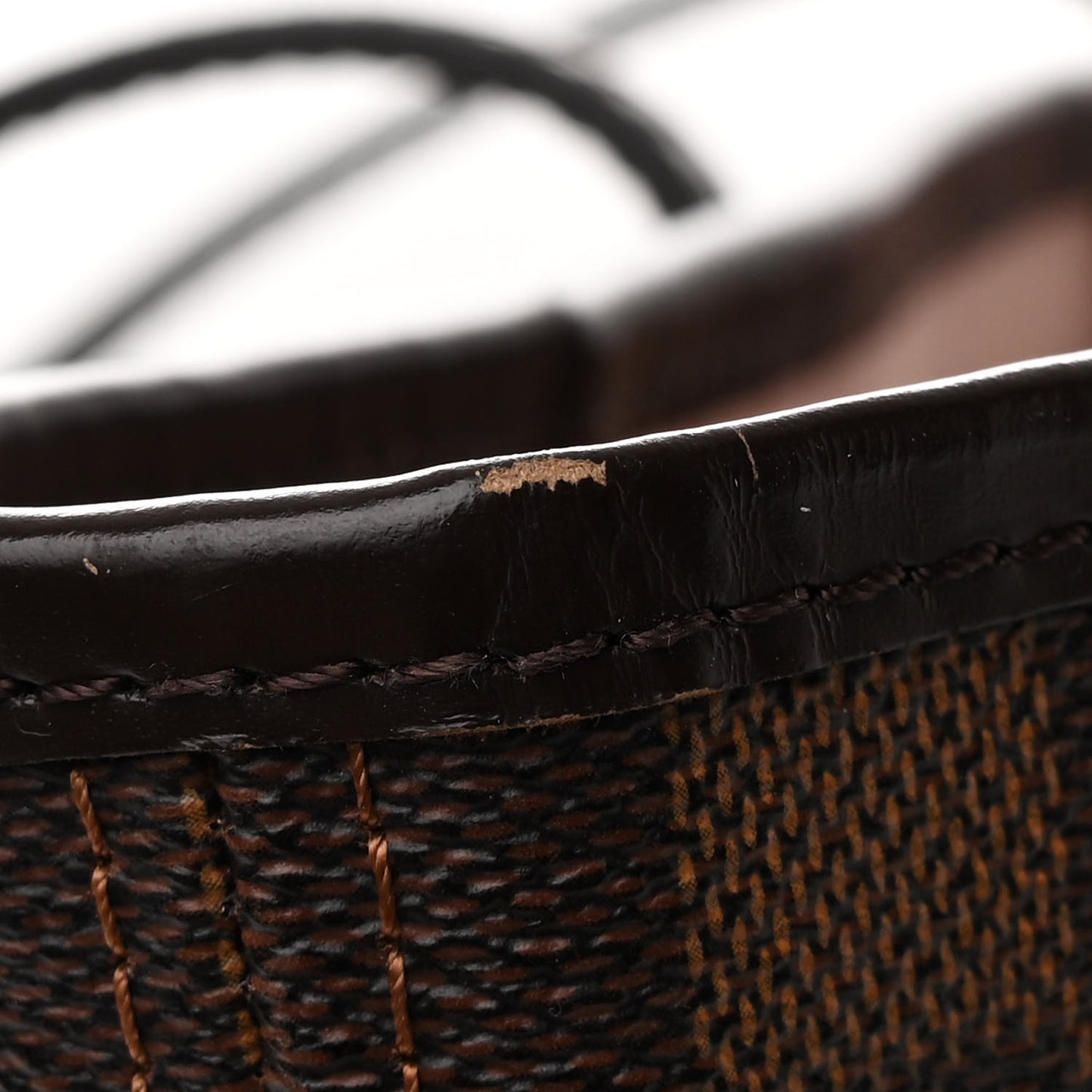Damier Ebene Neo Neverfull MM Rose Ballerine