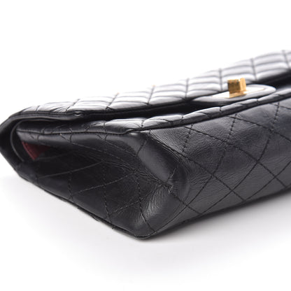 Chanel Aged Calfskin Quilted 2.55 Reissue 225 Flap Black 9 of 10