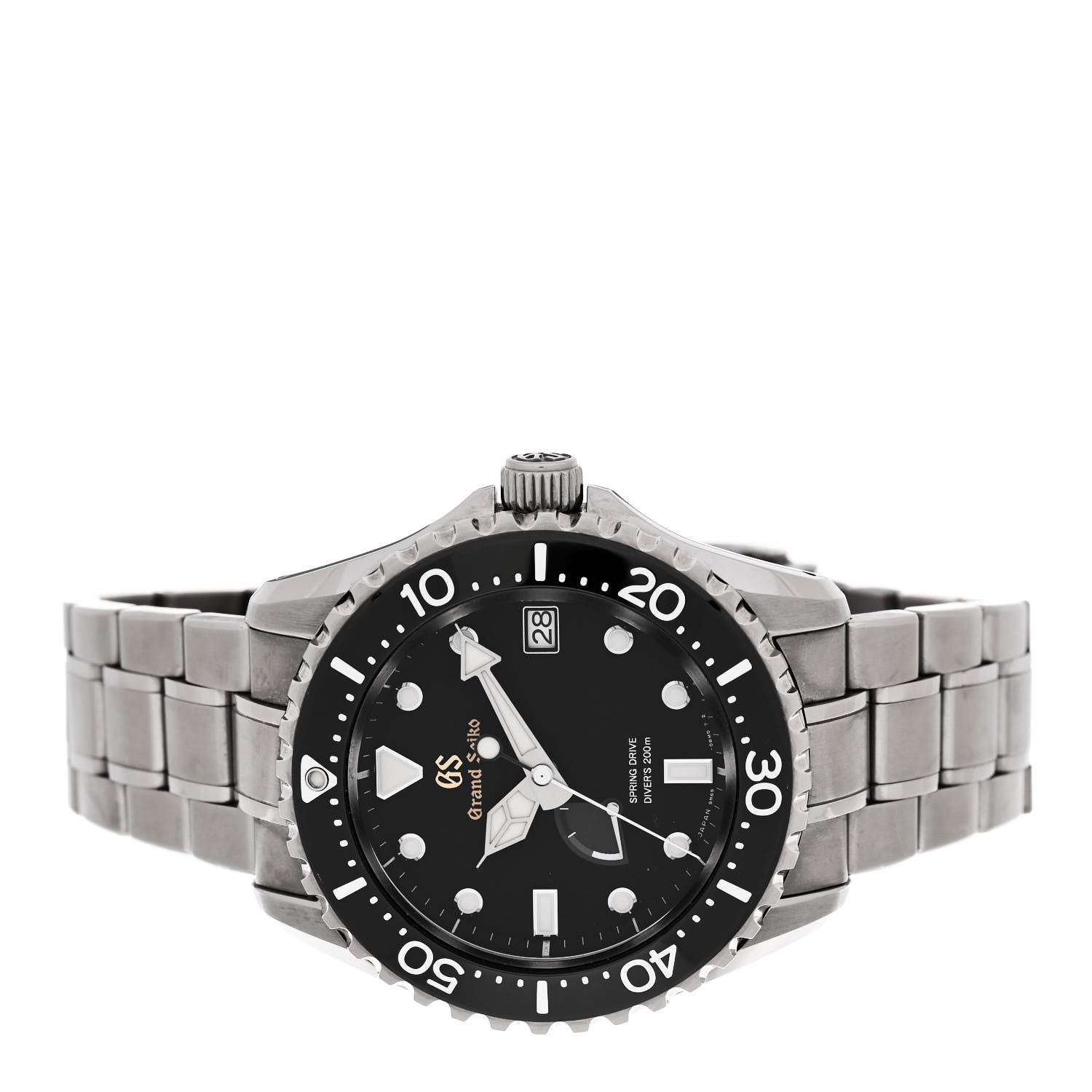 Grand Seiko Titanium 44mm Sport Collection Automatic Watch Black SBGA231G 2 of 5