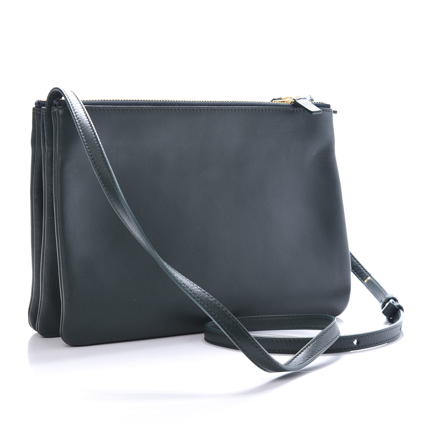 Lambskin Large Trio Crossbody Bag Amazone