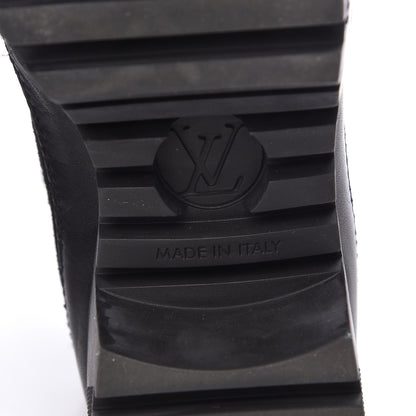 Louis Vuitton Suede Calfskin Laureate Platform Desert Boots 37 Black 6 of 7