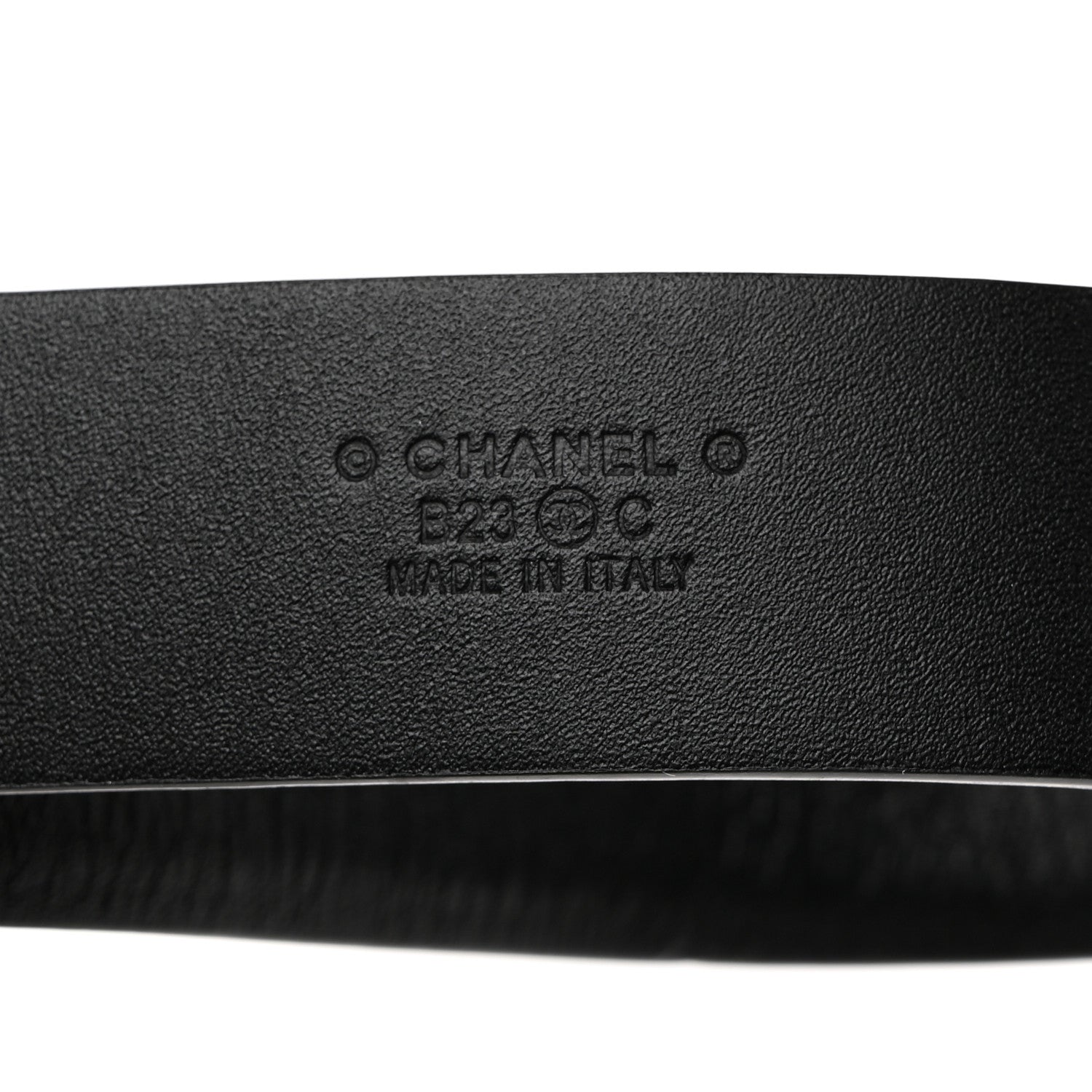 Chanel Lambskin CC Chain Belt 75 30 Black Gold 3 of 5
