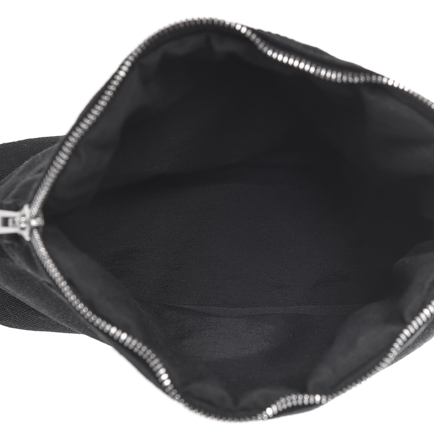 Hermes Cotton Canvas Mini Bolide Travel Cosmetic Pouch Black 5 of 8