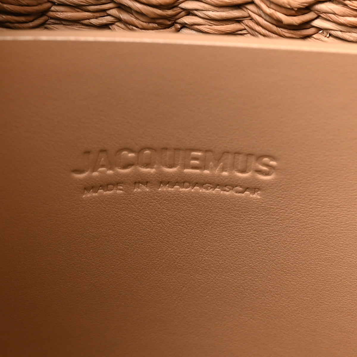 Jacquemus Raffia Le Turismo Bowling Bag Beige 6 of 9