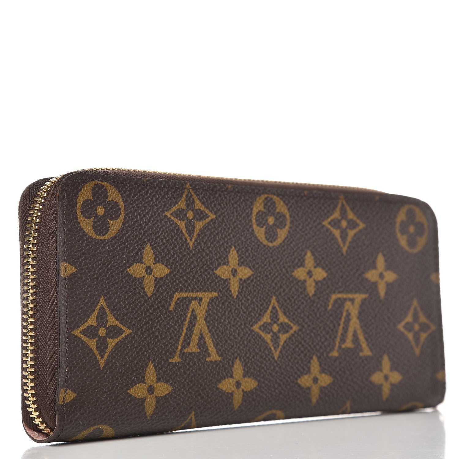 Louis Vuitton Monogram Clemence Wallet Rose Ballerine 3 of 6
