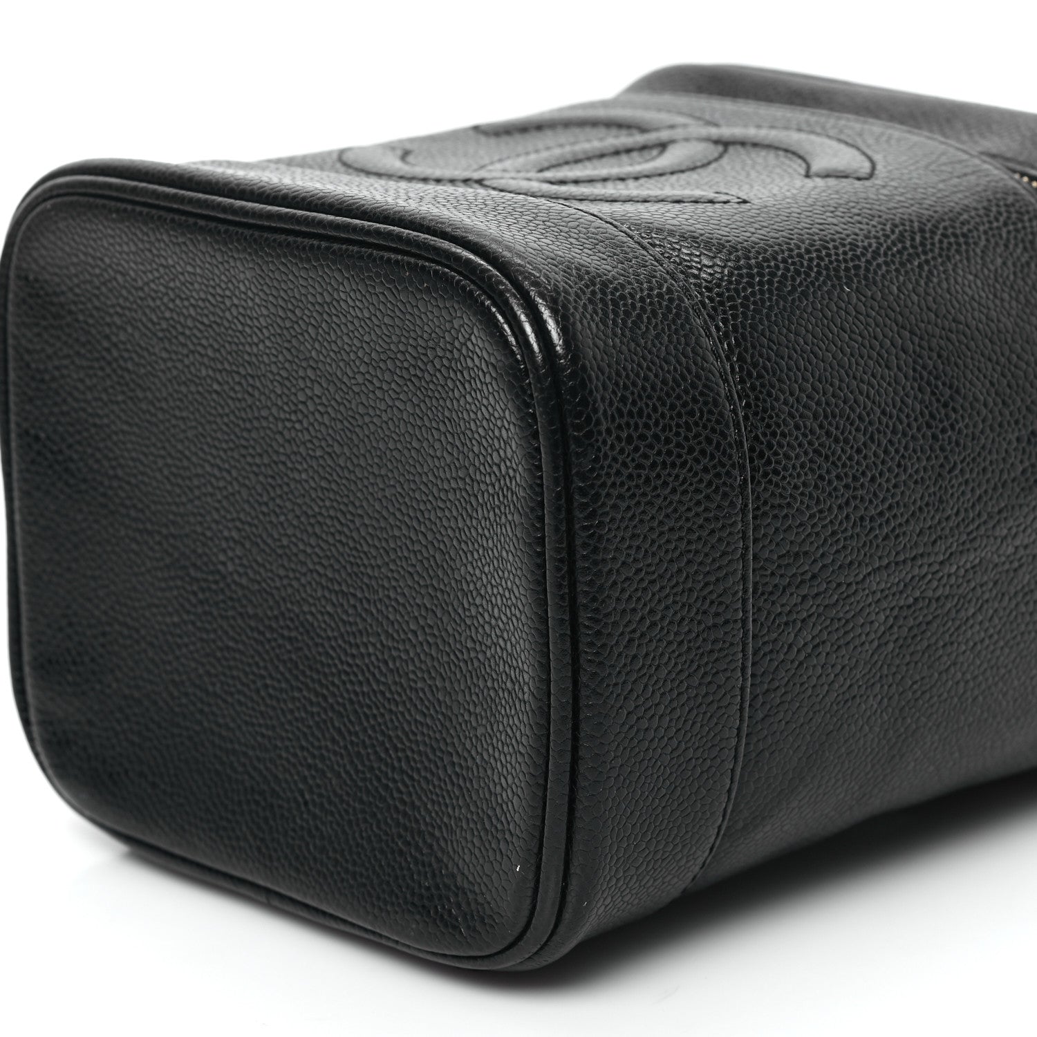 Chanel Caviar Vanity Cosmetic Case Black 11 of 12