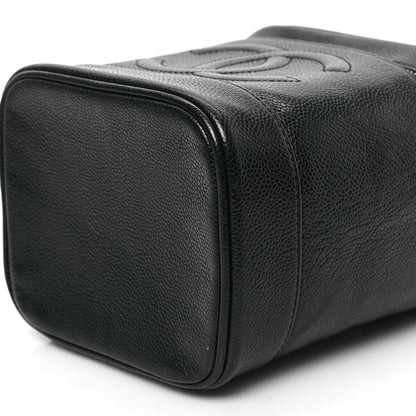 Chanel Caviar Vanity Cosmetic Case Black 11 of 12